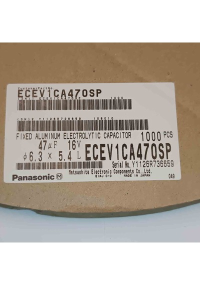 Ecev1ca470sp 47mf 16v 6.3x5.4 Smd Kondansatör 50 Adet