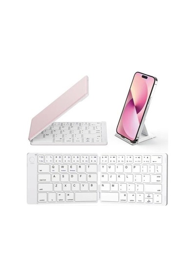 Samsers Katlanabilir Bluetooth Klavye Stand Tutuculu Pembe Bt X 1 Samsers Katlanabilir Bluetooth Klavye Stand Tutuculu Pembe Bt X 1