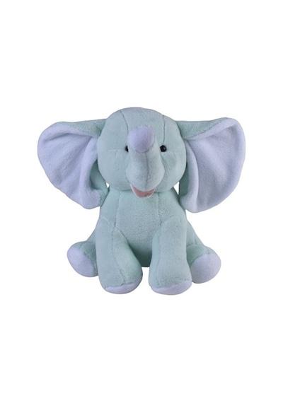 Oturan Fil Mint Yeşili Wellsoft 45 cm