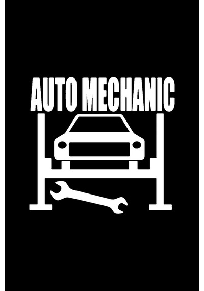 Auto Mechanic Kaliteli Kaliteli Sticker 12 X 12 Cm