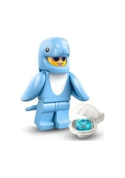Lego Minifigür 71051 Seri 28 - 09 Dolphin Costume