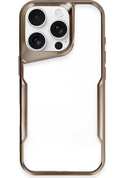 Newface Apple İphone 16 Pro Kılıf Boyi Silikon Kapak - Desert Çöl