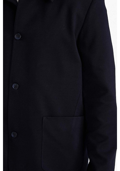 Defacto Regular Fit Polo Yaka Blazer Ceket G3832ax25wnnv82 Lacivert-nv82