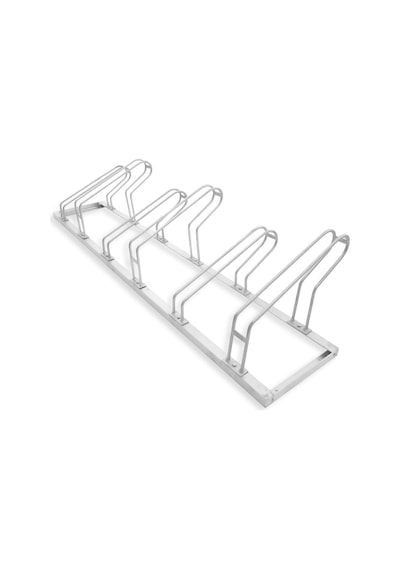 Bisiklet Park Yeri Altılı Galvaniz 40x210 Cm, Bisiklet Park Demiri-1118 Gümüş