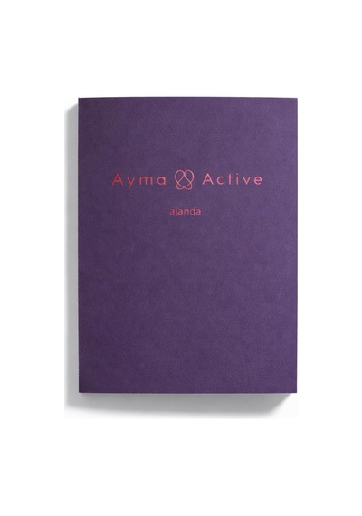 Tr Lila Noktalı Defter & Tarihsiz Aylık Planlayıcı & Bullet Journal Genel