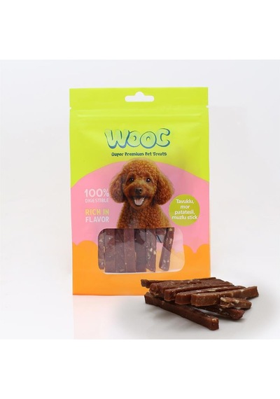 Wooc Tavuklu Mor Patatesli Muzlu Köpek Ödülü 75 Gr