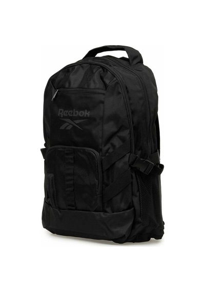Reebok Truck 46cm Backpack Çok Gözlü Unisex Sırt Çantası Siyah
