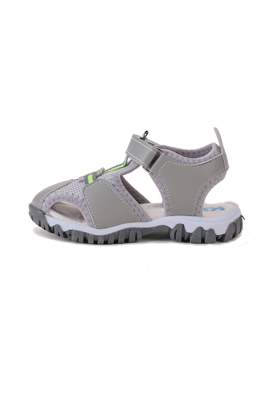 Kiko Kids Erkek Bebek Sandalet Arz 2399 Açık Gri