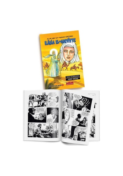 Rabia El-Adeviyye - Allah Aşkı İle Yaşamını Sürdüren - Murat Sevinç - Bordo Ressam