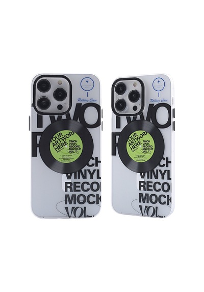 Apple   Uyumlu   iPhone 14 Pro Kılıf Apollo Magneticsafe Desenli Kapak - Apollo Şeffaf - 5