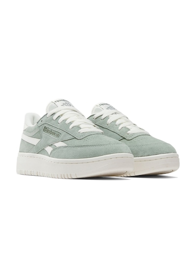 Reebok Club C Double Revenge Yeşil Kadın Sneaker Yeşil-kırık Beyaz
