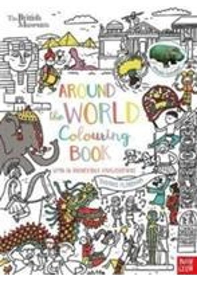 Around The World Colouring Book - British Museum Nosy Crow