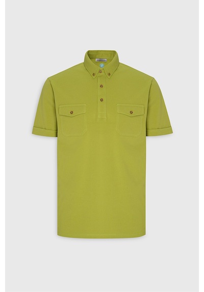 AC&Co / Altınyıldız Classics Erkek Fıstık Yesıl Slim Fit Dar Kesim %100 Pamuk Polo Yaka Tişört Fıstık Yesıl AC&Co / Altınyıldız Classics Erkek Fıstık Yesıl Slim Fit Dar Kesim %100 Pamuk Polo Yaka Tişört Fıstık Yesıl