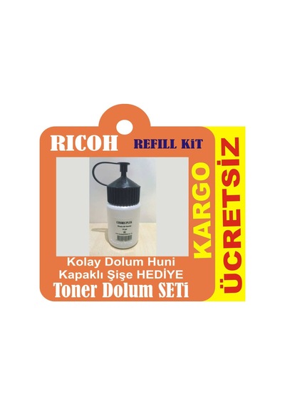 Ricoh Sp 100 Dolum Toner Tozu. Dolum Tozu Seti 50 Gr