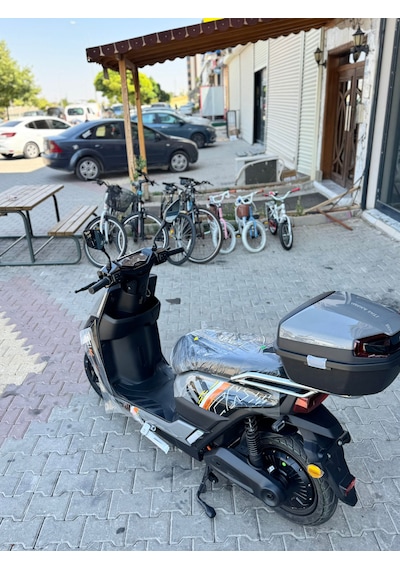 Mobilette Tiger 12000 2024 Elektirikli Motosiklet Gri