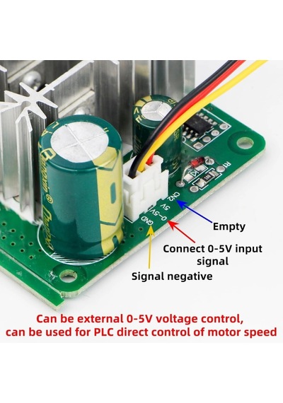 15a 6-90v Pwm Dc Motor Sürücü Motor Hız Kontrol Modülü