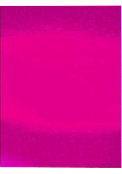 Aynalı Metalik Metalize Fon Kartonu Pembe 50x70cm 1 Adet Tek Renk