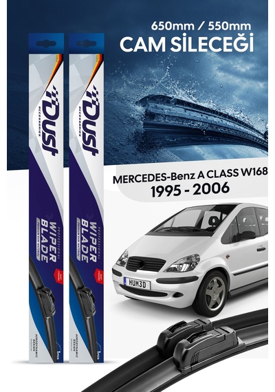 Mercedes-benz A Class W168 Silecek Takımı 1997-2004 Uyumlu 650mm/550mm