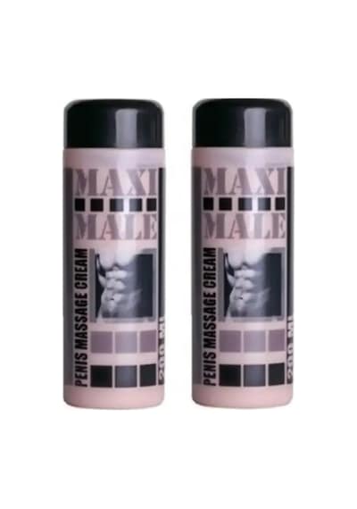 Maxi Male Cream Erkekler Için Özel Bölge Büyütme Losyonu 200 Ml X 2 Adet
