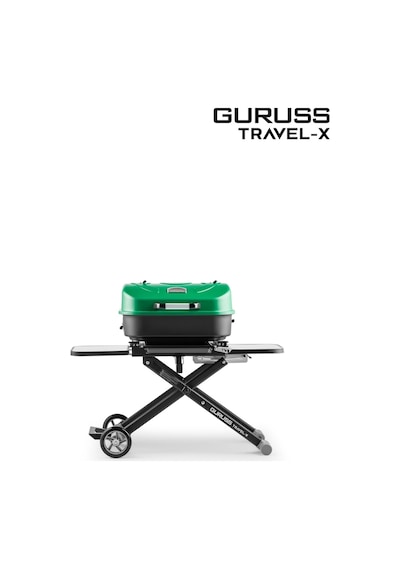 Travel-x Taşınabilir Mangal Tam Set Yeşil