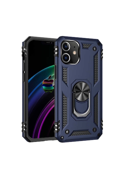 Apple Uyumlu iPhone 12 Mini Uyumlu Zore Vega Kılıf-mavi Mavi -