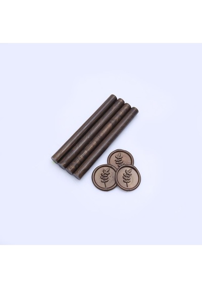 Profisher Mühür Mumu Çubuk 11mmx120mm 10 Lu Paket Model: 543 Bronz Altın Diğer