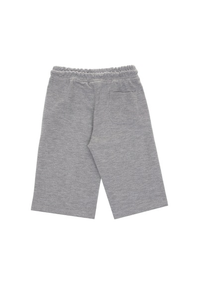 U.S. Polo Assn. Erkek Çocuk Gri Melanj Örme Şort 50298078-VR086