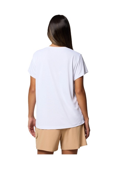 Columbia Bluevista Hill Short Sleeve Crew Kadın Tişört C-colal3349b30100 Beyaz