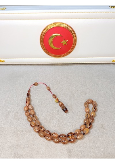 Sıkma Kehribar Tesbih Halil Koçak Usta Yapımı 14678815