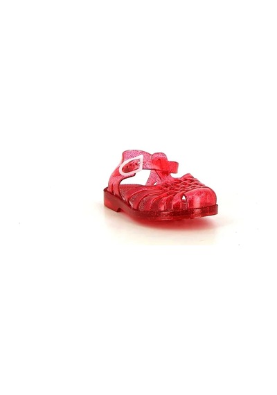 Meduse Sun Cerise Paillete - Kırmızı Kız Çocuk Sandalet