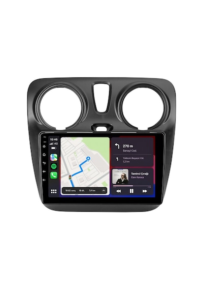 Dacia Dokker Android Multimedya 2013-2021 Carplay Android Auto Navigasyon 8gb Ram 128gb Pro 9"