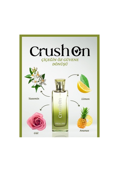 Crush On Delicate Eau De Toilette 45 Ml Meyve-çiceksi Çiçek - Meyve