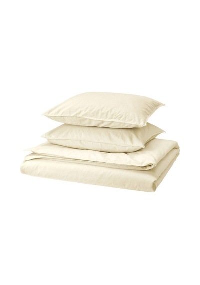Ikea Angslılja Çift Kişilik Nevresim Takımı 220 X 240 Cm Açık Bej