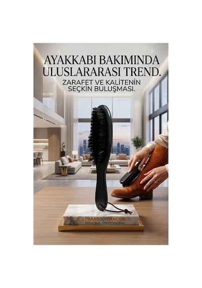 Zenvac Siyah Ahşap Süet Nubuk Ayakkabı Temizleme Fırçası 722946 Zenvac29