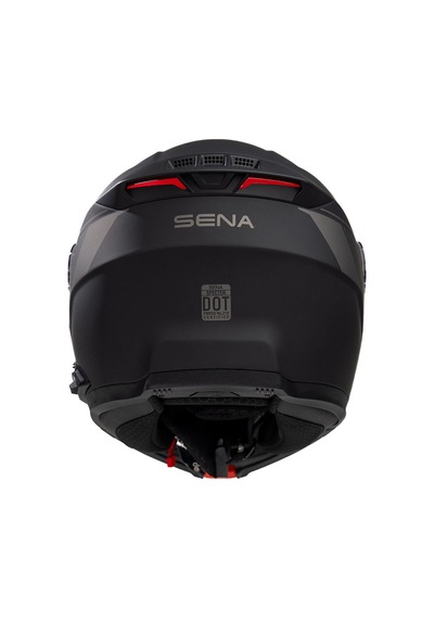 Sena Specter Smart Interkomlu Çene Açılabilir Motosiklet Kaskı Mat Siyah