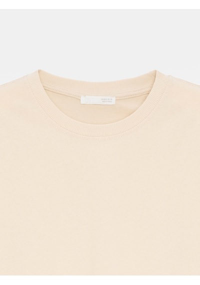Dilvin 31017 %100 Pamuk Basic T-shirt-taş