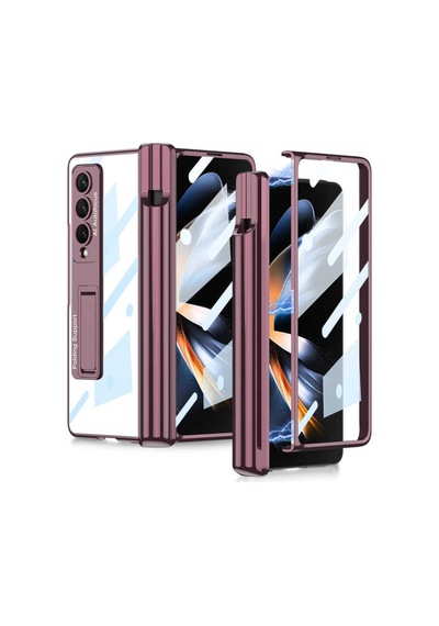 Galaxy Z Fold 4 Kilif Zore Kipta Standli Kalem Bölmeli Kilif 562604554