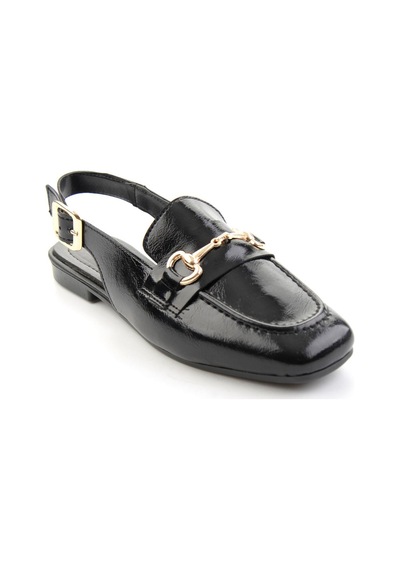 Siyah Kadın Loafer Ayakkabı K01641023142