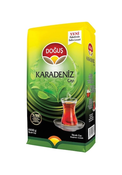 Doğuş Karadeniz Bergamot Aromalı Siyah Dökme Çay 1 KG