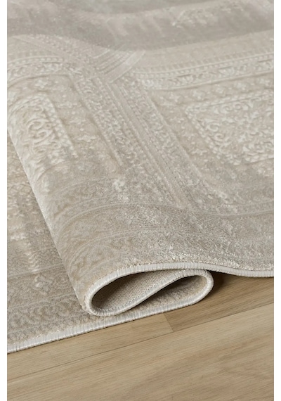 Seyran Halı Gusto 907 Bej Mikro Polyester Makine Halısı