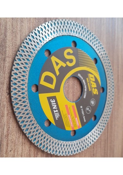 115mm DAS  mermer fayans seramik için örgülü elmaslı kesici disk