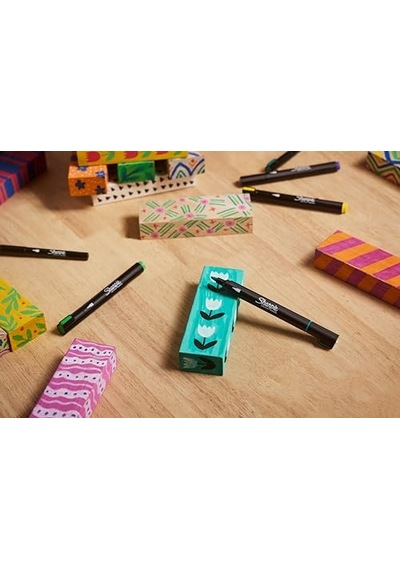 Creative Marker Akrilik Boya Kalemleri Yuvarlak Uçlu Su Bazlı Boya Kalemi Mürekkep Kağıda Geçirmez Ve Çoğu Y Genel