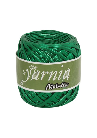 Angel Çanta Aksesuar Yarnia Metalik İp Mint Yeşili Renk
