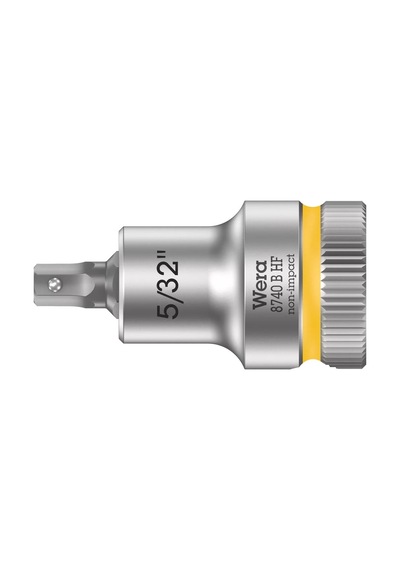 Wera 8740 B Hf Altıgen Uçlu Zyklop Lokma Bits, 3/8" Soketli, Tutma Fonksiyonlu, 5/32" X 35 Mm