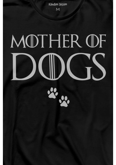 Mother Of Dog Mam Köpek Babası Hayvansever Veteriner Uzun Kollu Tişört Baskılı T-shirt 001