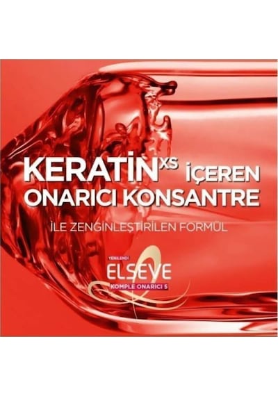 Elseve Komple Onarıcı 5 Yapılandırıcı Bakım Şampuanı 2 x 390 ML