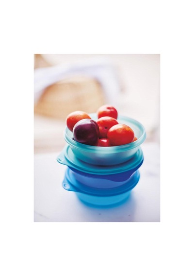 Tupperware Saklama Ve Servis Küçük Kap 3'lü Set Mavi Mavi