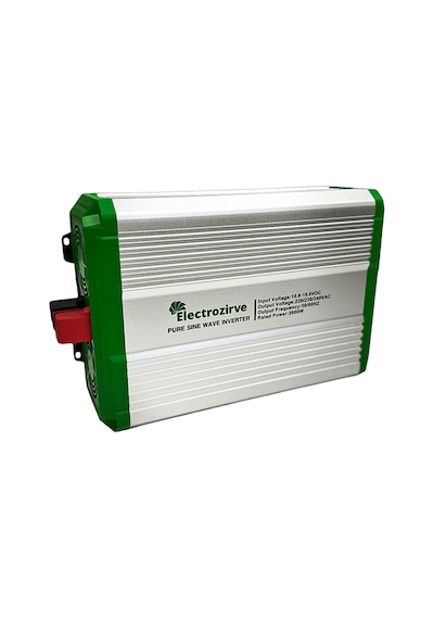 Electrozirve Ic Serisi 12v 2000 Watt Tam Sinüs İnverter