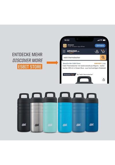 Majoris Paslanmaz Çelik Termos, 450 Ml Çok Renkli