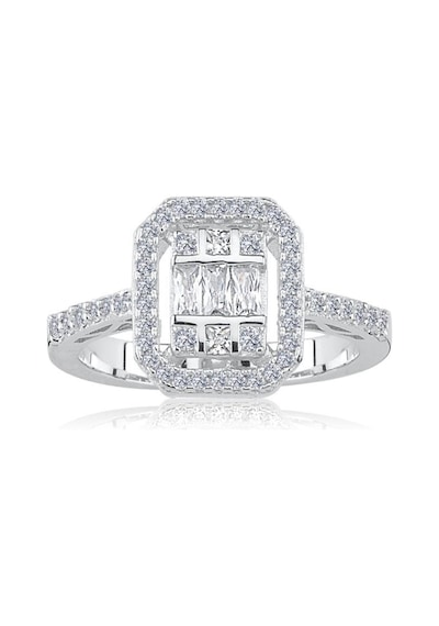 Effective Diamond Avangarde Baget Tektaş Gümüş Yüzük